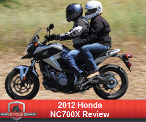 2012 Honda NC700X Review 